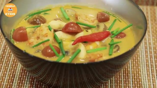 ТОМ ЯМ тайский суп – ну, оОчень вкусный (720р)