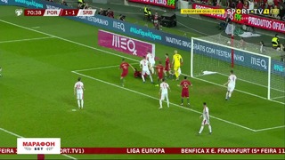 (HD) Португалия – Сербия | Евро 2020 | Квалификация | 2-й тур
