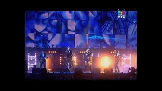 Глюк’oza Feat. Макс Барских – Бьет По Глазам (Live @ Муз-ТВ 2012)