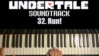 Undertale OST – 32. Run! (Advanced Piano Cover)