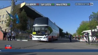 Toshkent – Olmaota – Toshkent yo‘nalishida ilk avtobus yo‘lga chiqdi