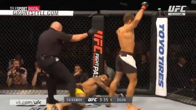 Тайсумов вырубает Фелипе Сильву