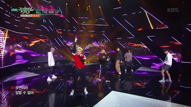 B.A.P – ALL THE WAY UP – Music Bank.20170908