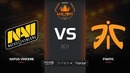 FACEIT Major London 2018: Na’Vi vs Fnatic (mirage) CS:GO