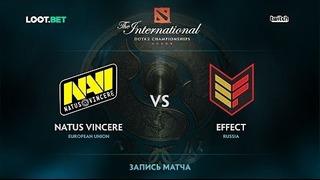 DOTA 2: Na`Vi vs Effect (The International 2017 Qualifiers)