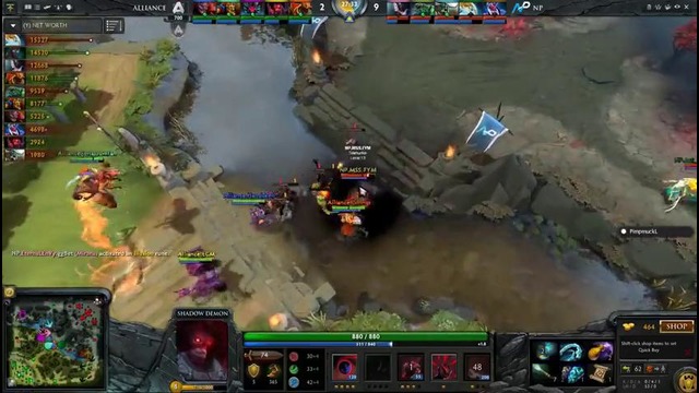 Dota 2 Alliance vs NP, EG vs AF – bo1 NA BEAT Eliminations