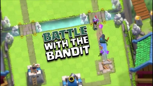 Clash royale- the bandit’s battle skills! (new clash royale card!)