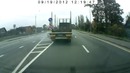 Искусный объезд фурой