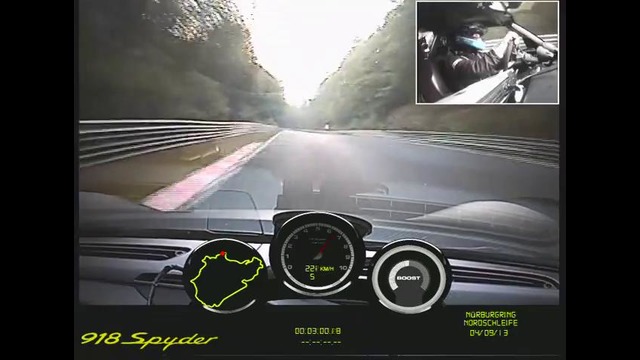 Porsche 918 Spyder – Рекорд на Нюрбургринге