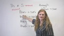 English Pronunciation – Th & S