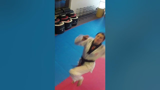 Highest unassisted martial arts kick (female) – 2.38 metres (7 ft 10 in)