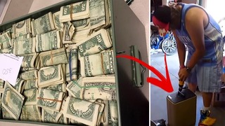 Мужчина нашел в сейфе 7,5 миллионов долларов, который он купил за 500 долларов
