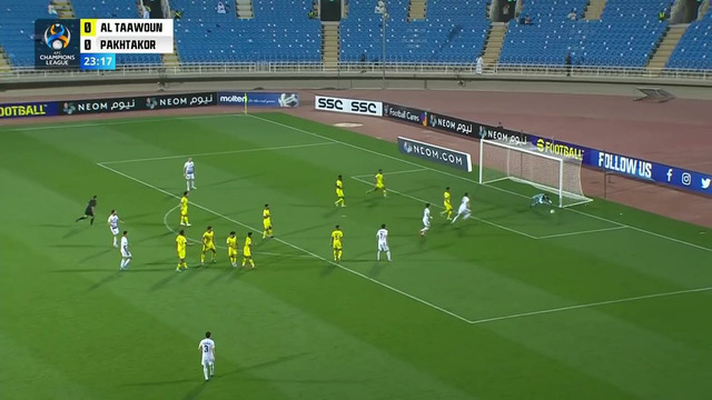 Аль-Таавун – Пахтакор | Азиатская Лига Чемпионов 2022 | 2-й тур | Обзор матча