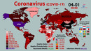 Coronavirus! World Map Timelapse (January 20 to April 1)