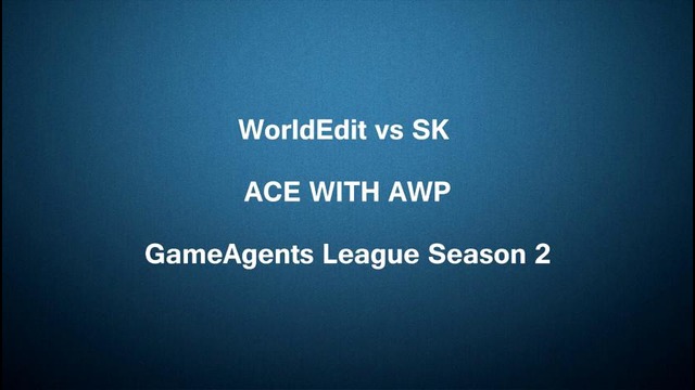 GameAgents League Season 2: WorldEdit vs. SK /by DARKS1DE