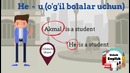 1-dars. Ingliz tilida olmoshlar| Pronouns (Местоимение)