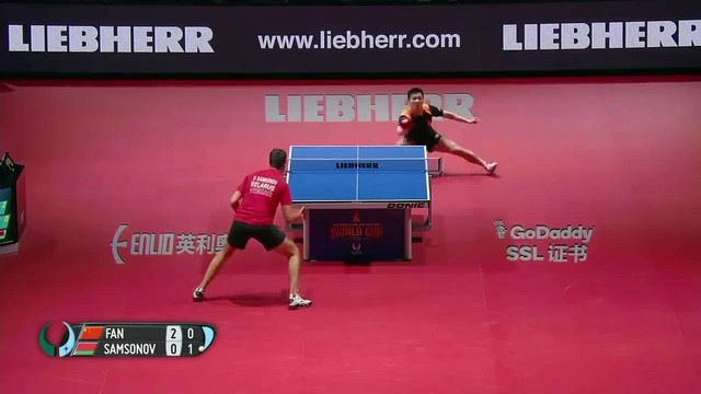 Fan Zhendong vs Vladimir Samsonov I 2018 ITTF Men’s World Cup Highlights (1-4)
