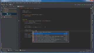 JavaFX Java GUI Tutorial – 21 – Making Menus