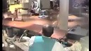 Как выглядит шторм внутри круизного лайнера