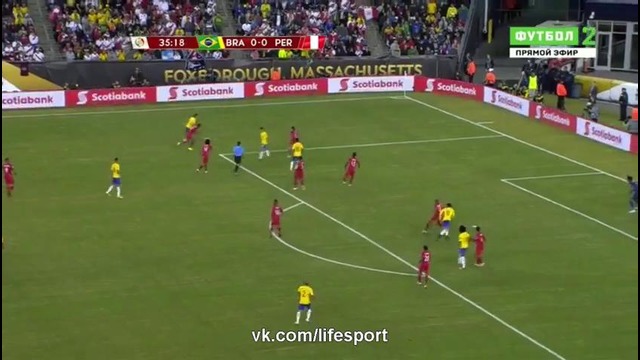 Бразилия – Перу | Кубок Америки 2016 3-тур | Обзор матча