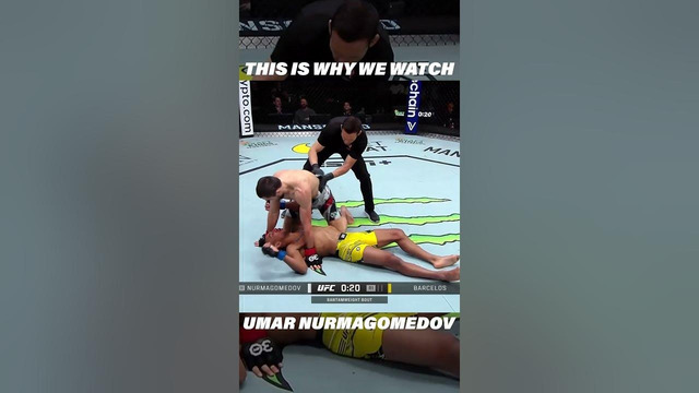 This is Why We Watch UFC Fighter Umar Nurmagomedov