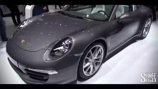 Porsche 911 Targa 4 Roof Action – Geneva 2014