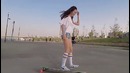 Ko Hyojoo – Девушка искусства longboard dancing