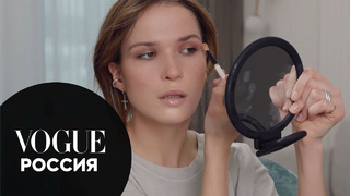 Лукерья Ильяшенко показывает повседневный макияж с акцентом на глаза