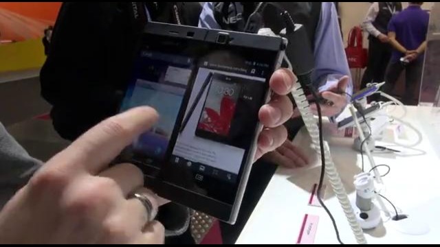 MWC 2013: NEC Medias W – двухэкранный мутант из Японии