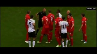 Liverpool vs Manchester United • Fights, Fouls. Referees, Red cards