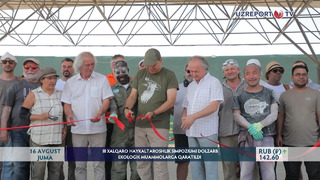 III xalqaro haykaltaroshlik simpoziumi dolzarb ekologik muammolarga qaratildi