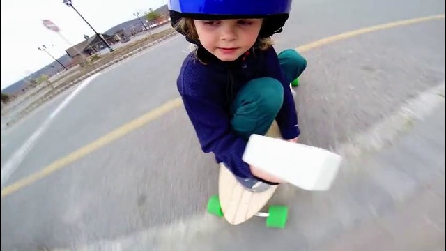 GoPro: Electric Skateboard Kid