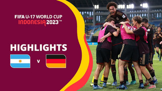 Аргентина – Германия | Чемпионат мира до 17 лет | 1/2 финала | Обзор матча