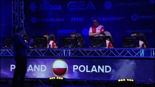 World Championships 2015: SWEDEN vs POLAND (Game 1) CS:GO