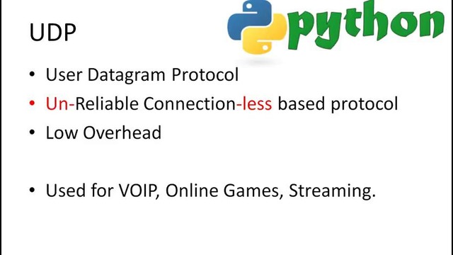 Python Advanced Tutorial 6 – Networking