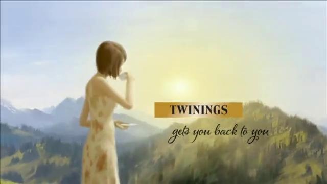 Прекрасная анимация в рекламе чая Twinings