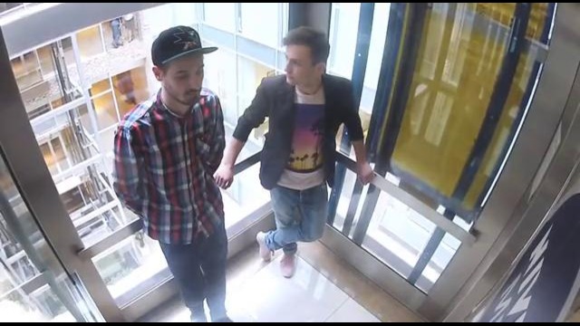 NIVEA MEN: Самый необычный лифт в мире