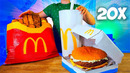 Увеличили меню mcdonald’s в 20 раз | огромный биг мак | куриные наггетсы