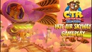 Crash Team Racing – Геимплей на трассе Hot Air Skyway