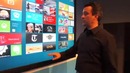 MWC 2012: Microsoft демонстрирует Windows 8 на 82-дюймовом сенсорном дисплее