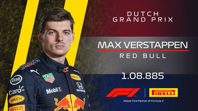 Формула 1 – Лучший круг в квалификации на Гран-При Нидерландов от Макса Ферстаппена (04.09.2021)