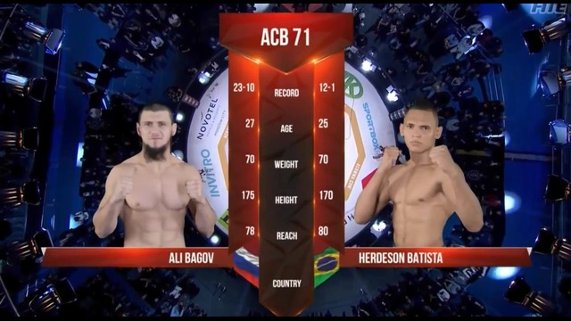 ACB 71: Ali Bagov vs Herdeson Batista