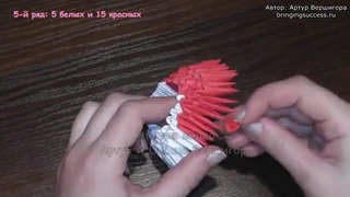 Модульное оригами злые птички (энгри бердс) пошаговое изготовление (мастер класс) – YouTube