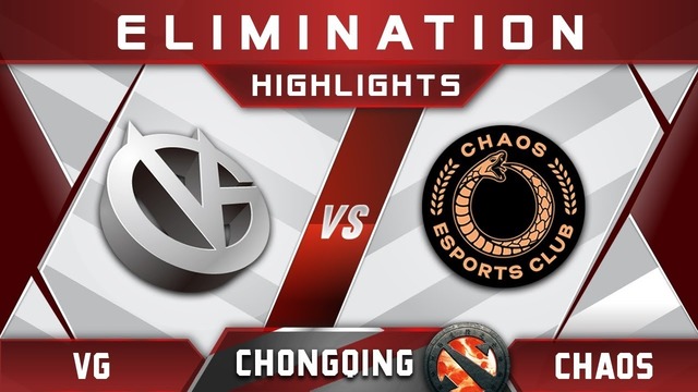 Highlights VG vs Chaos на вылет Сетка лузеров The Chongqing Major 23.01.2019