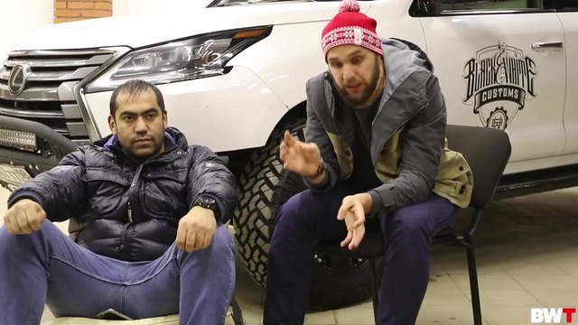 Black & White Team. Сколько же стоил ремонт LEXUS LX570