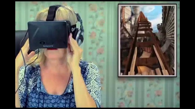 Реакция взрослых на OCULUS RIFT