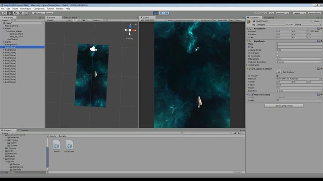 9. space shooter – chegara