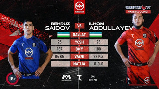 Muradov Professional League: Behruz Saidov vs Ilhom Abdullayev
