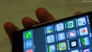 Обзор Goophone i5C копия на iPhone 5C Dual Core MTK6572 1.2GHz Android 4.2 Yellow