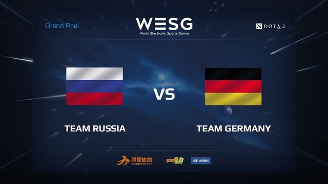 WESG 2017. LAN-Finals Dota 2 – Team Russia vs Team Germany (Groupstage)
